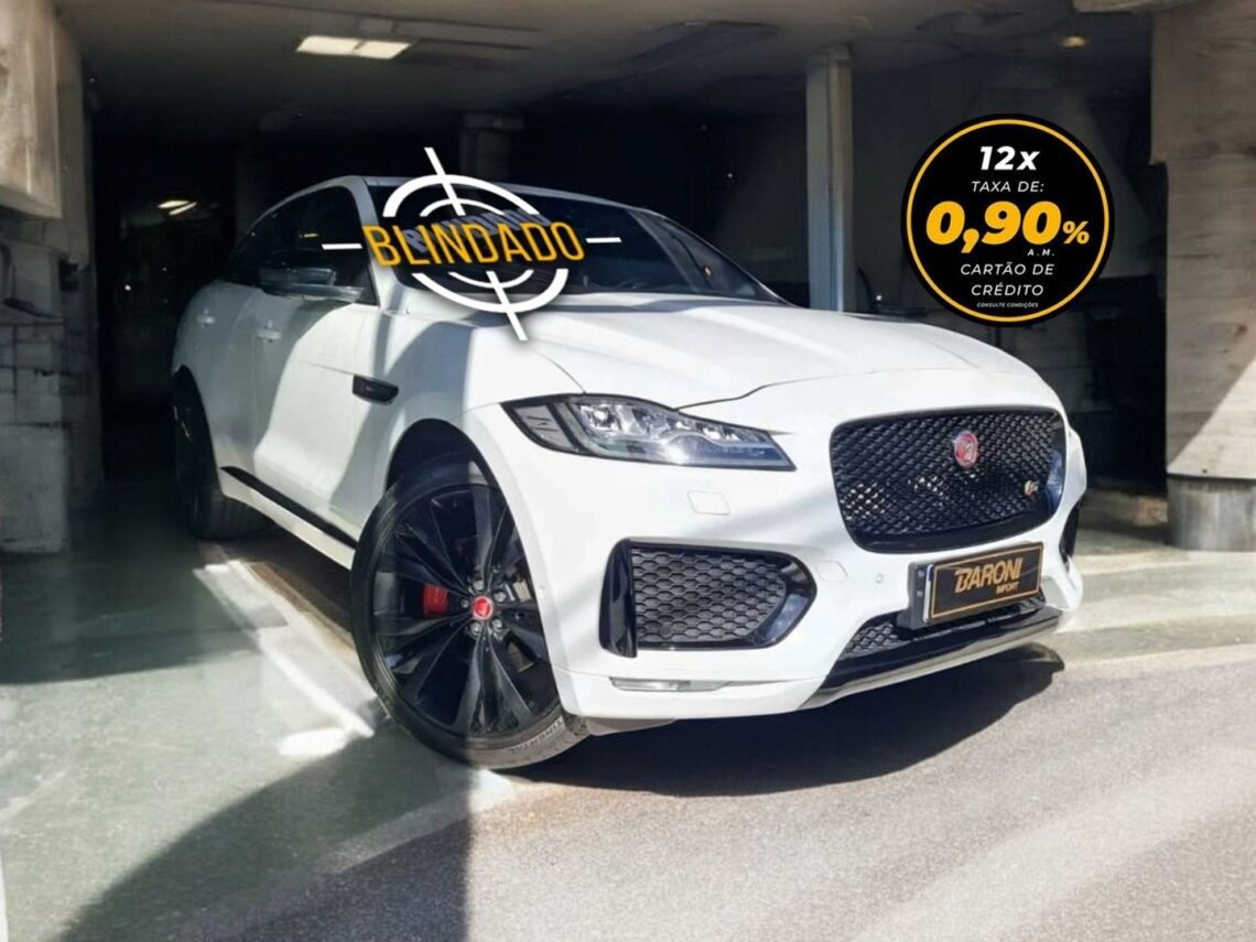 JAGUAR F-PACE 3.0 V6 SUPERCHARGED S AWD 4P AUTOMÁTICO