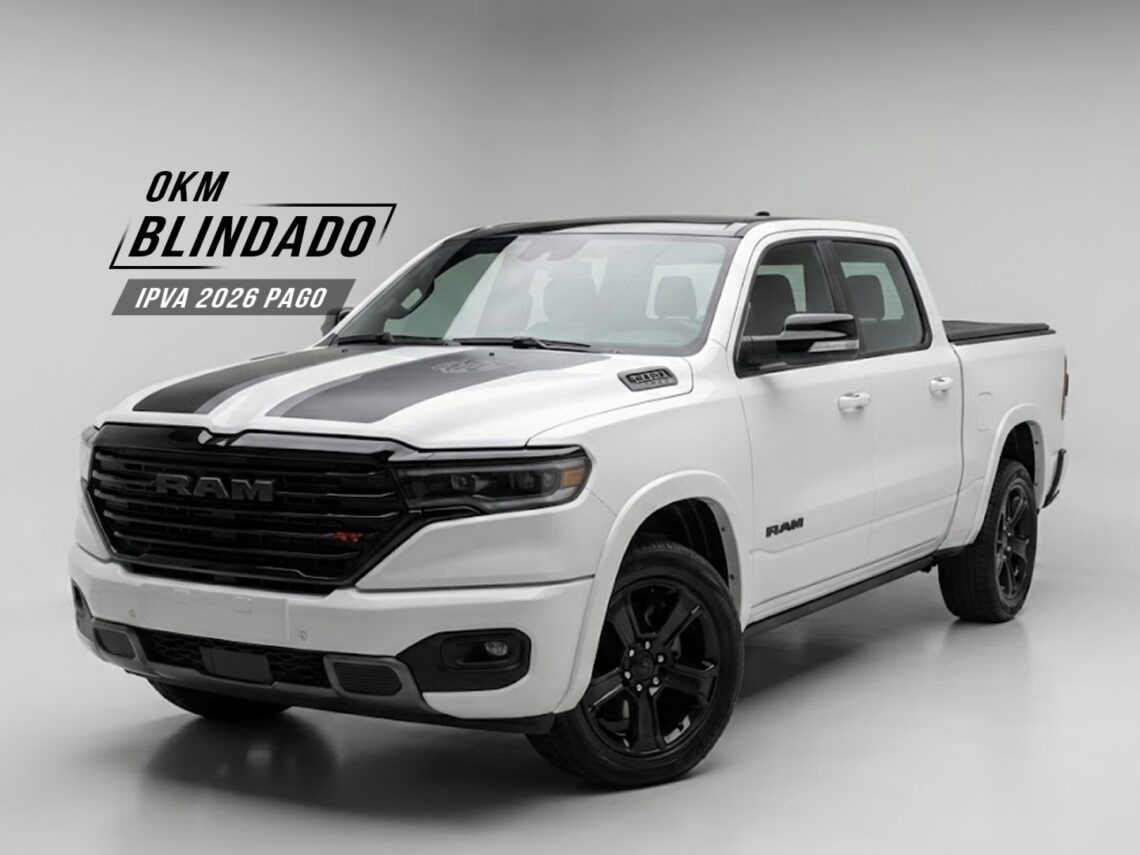 RAM RAMPAGE 2.0 HURRICANE 4 TURBO GASOLINA R/T 4X4 AUTOMÁTICO