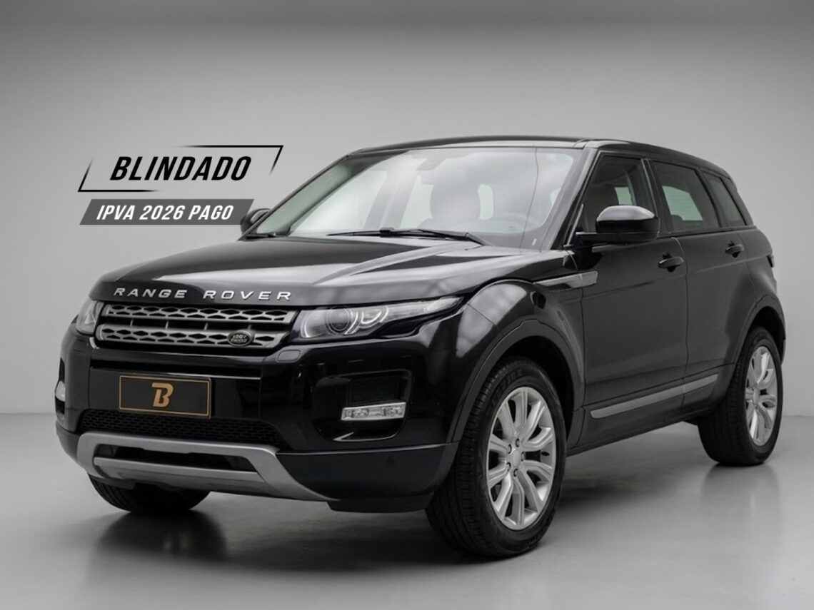 LAND ROVER RANGE ROVER EVOQUE 2.0 PURE 4WD 16V GASOLINA 4P AUTOMÁTICO