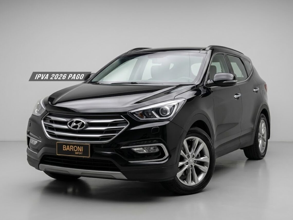 HYUNDAI SANTA FE 3.3 MPFI 4X4 7 LUGARES V6 270CV GASOLINA 4P AUTOMÁTICO