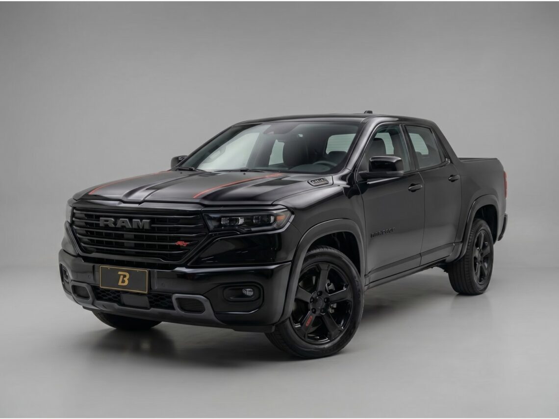 RAM RAMPAGE 2.0 HURRICANE 4 TURBO GASOLINA R/T 4X4 AUTOMÁTICO